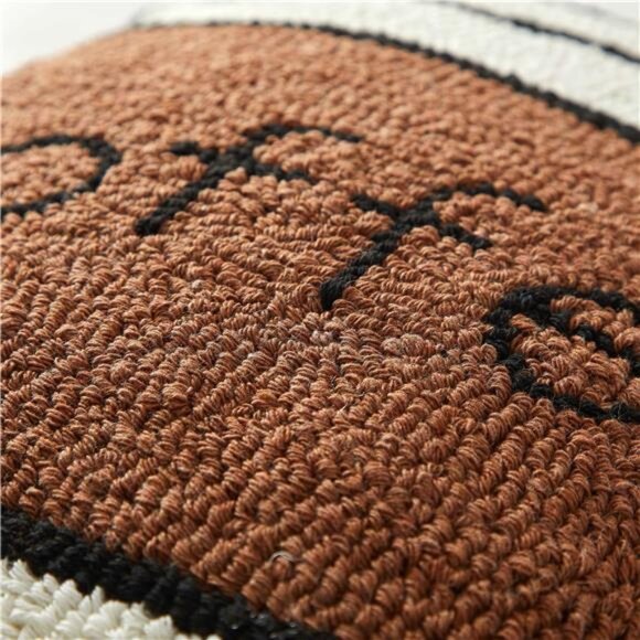 Coffee Cup Shaped Decorative Throw Pillow for Teens/Adults – 15" x 13" - Picture 2 of 6